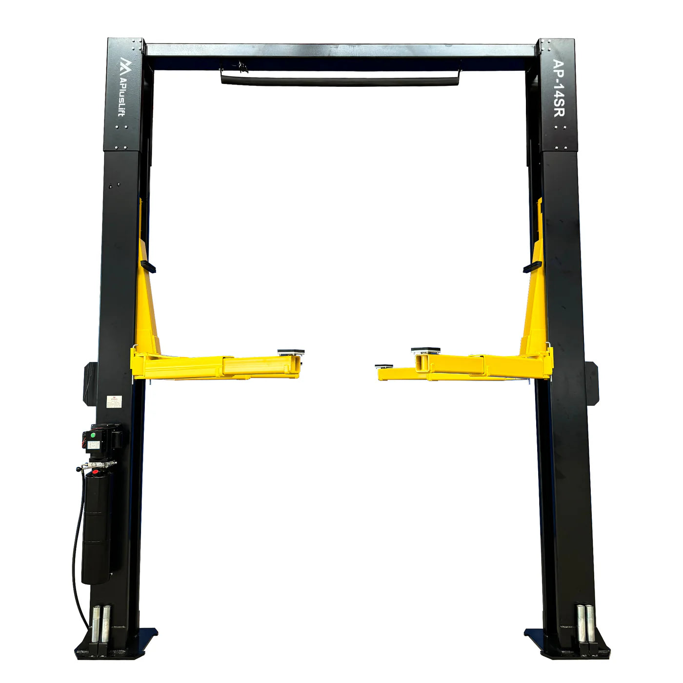 APlusLift 14,000LB 2-Post Overhead Single Release Direct Drive Car Lift with 3 Year Warranty - AP-14SR