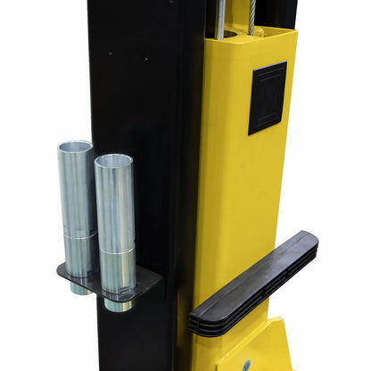 APlusLift 12,000LB 2-Post Overhead Single Release Direct Drive Car Lift with 3 Year Warranty - AP-12SR