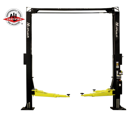 ALI Certified Falcon 10,000LB 2-Post Overhead Single Release Direct Drive Car Lift with 3 Year Warranty